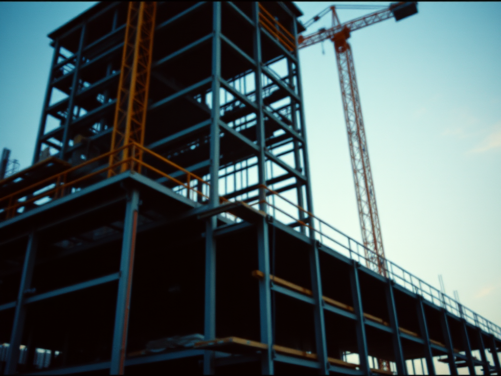 construction of a building